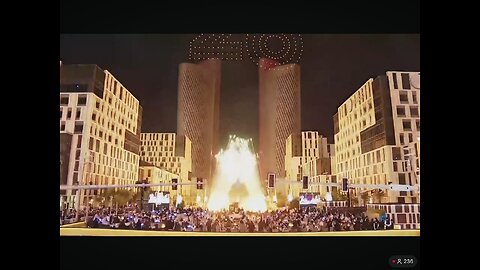 Fireworks, some looked spooky