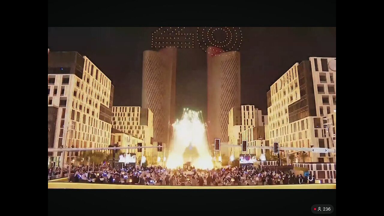 Fireworks, some looked spooky