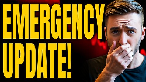 EMERGENCY UPDATE! Watch Before Market Open!!!