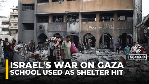 Israel bombards Gaza Citys Yafa school after ordering Palestinians to flee