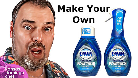 Make your own Dawn Power Wash -- cheap