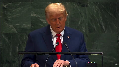 Trump jokes teleprompter operator is 'in big trouble' after it breaks at UN General Assembly 