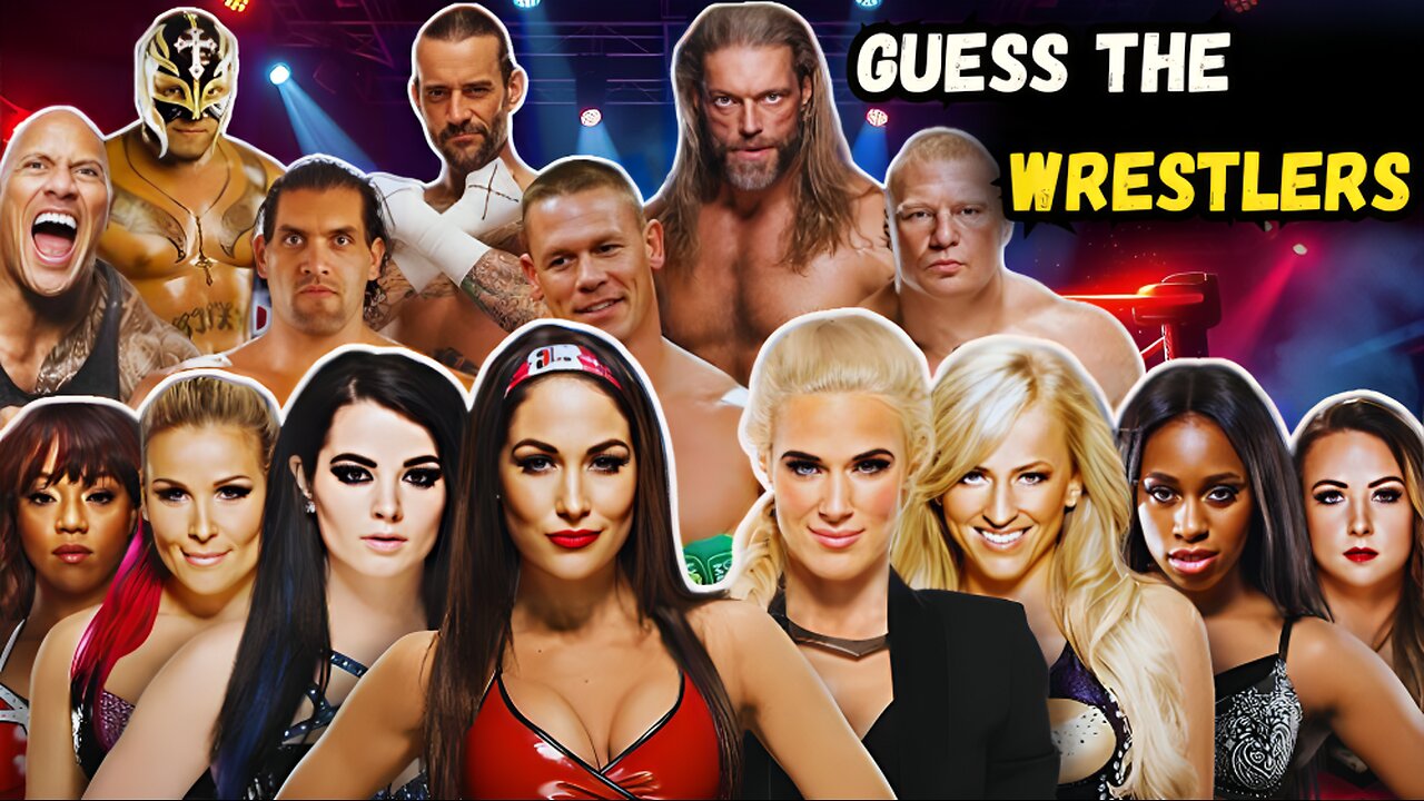 Can You Guess the Wrestlers? | Quiz Game