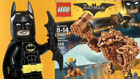 The LEGO Batman Movie Clayface Splat Attack 70904 | BUILD