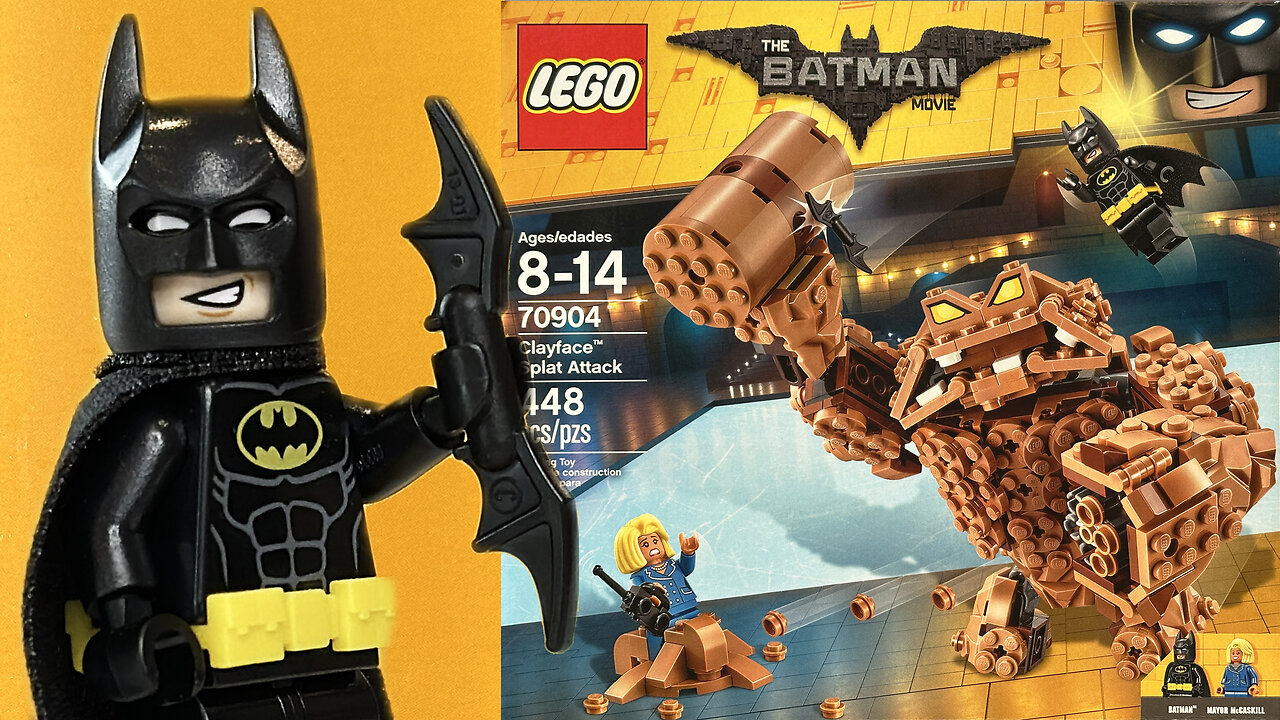 The LEGO Batman Movie Clayface Splat Attack 70904 | BUILD