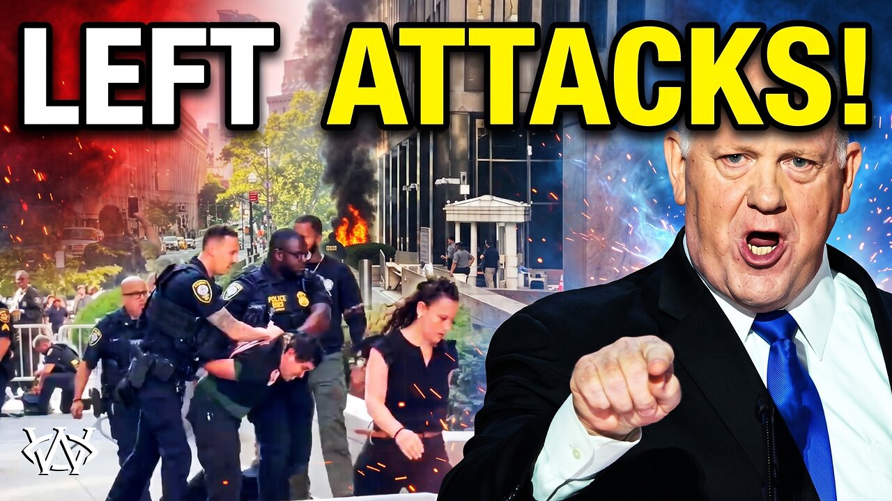 ICE Firebombing Triggers TERROR Attack Response!