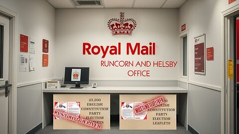 THE ROYAL MAIL KNOWINGLY INTERFERED WITH AN ELECTION CAMPAIGN at Runcorn & Helsby