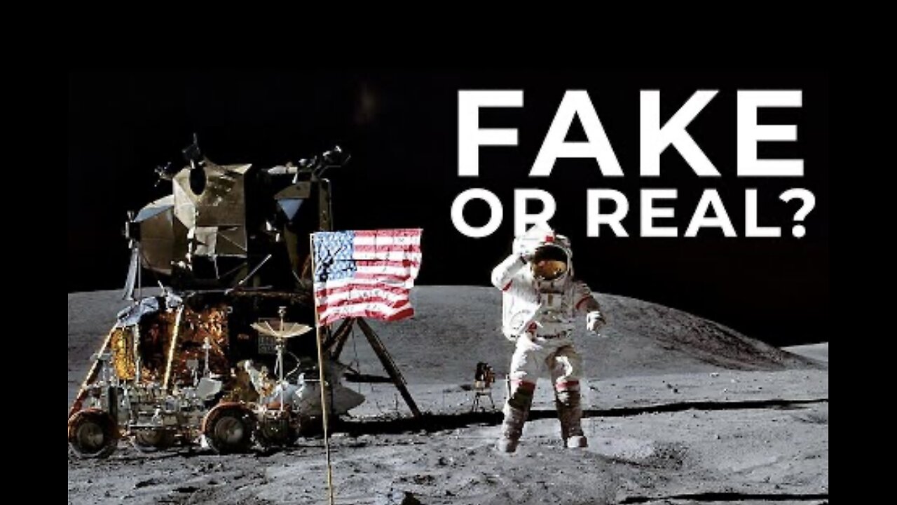 Maanlanding,,echt of nep??vul zelf maar in🤣🤣