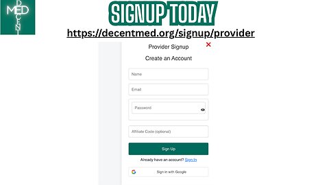 Join DECENTMED Today