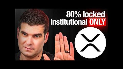 XRP Escrow is for Global Institutional Liquidity..