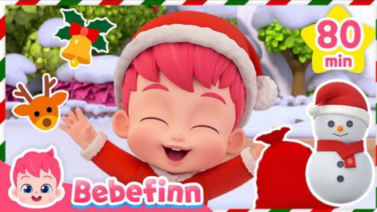 Christmas Play and Songs for Kids | Bebefinn Best Nursery Rhymes