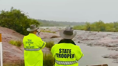 Start of the Kerr County Flood | Powerful Flash Flood Footage from Texas Hill Country