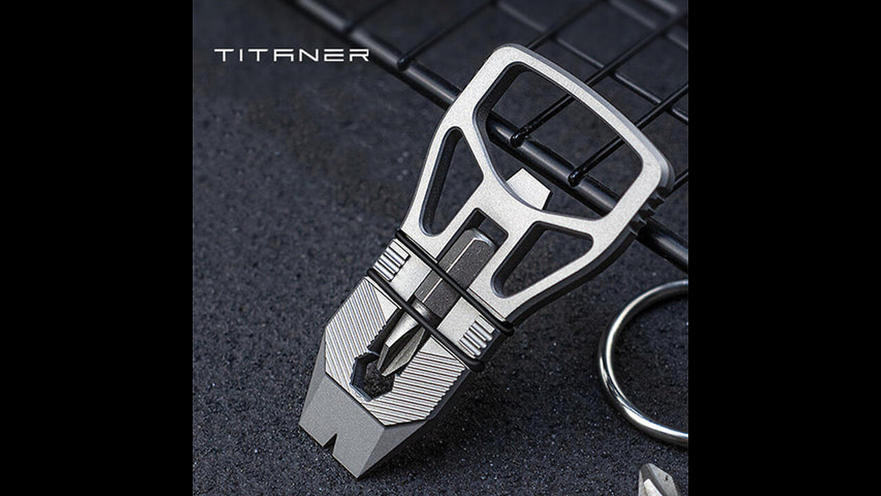 Multifunctional Titanium Alloy Bottle Opener