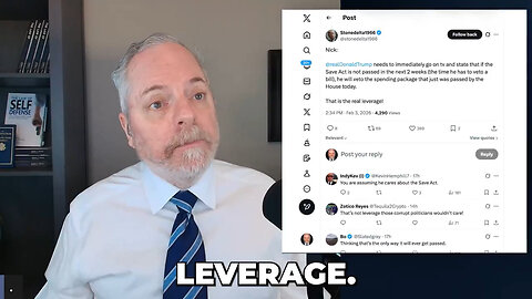 The SAVE Act Is The Last Peaceful Chance To Stop Permanent One-Party Rule