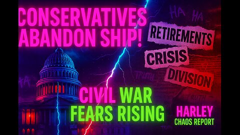 💥 Harley Reacts: Conservatives Jump Ship — Civil War Fears Rise!