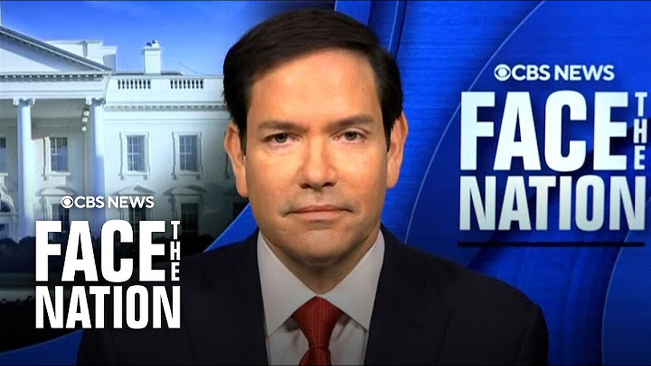 Marco Rubio appears on CBS to debate the ever-insufferable Margaret Brennan