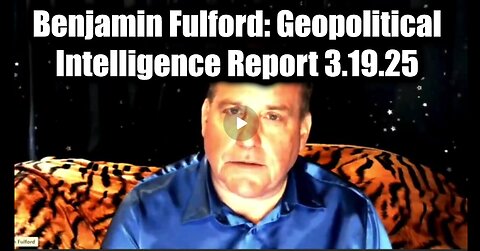 Benjamin Fulford Urgent Emergency 3.19.25 - They Were All Executed at GITMO!