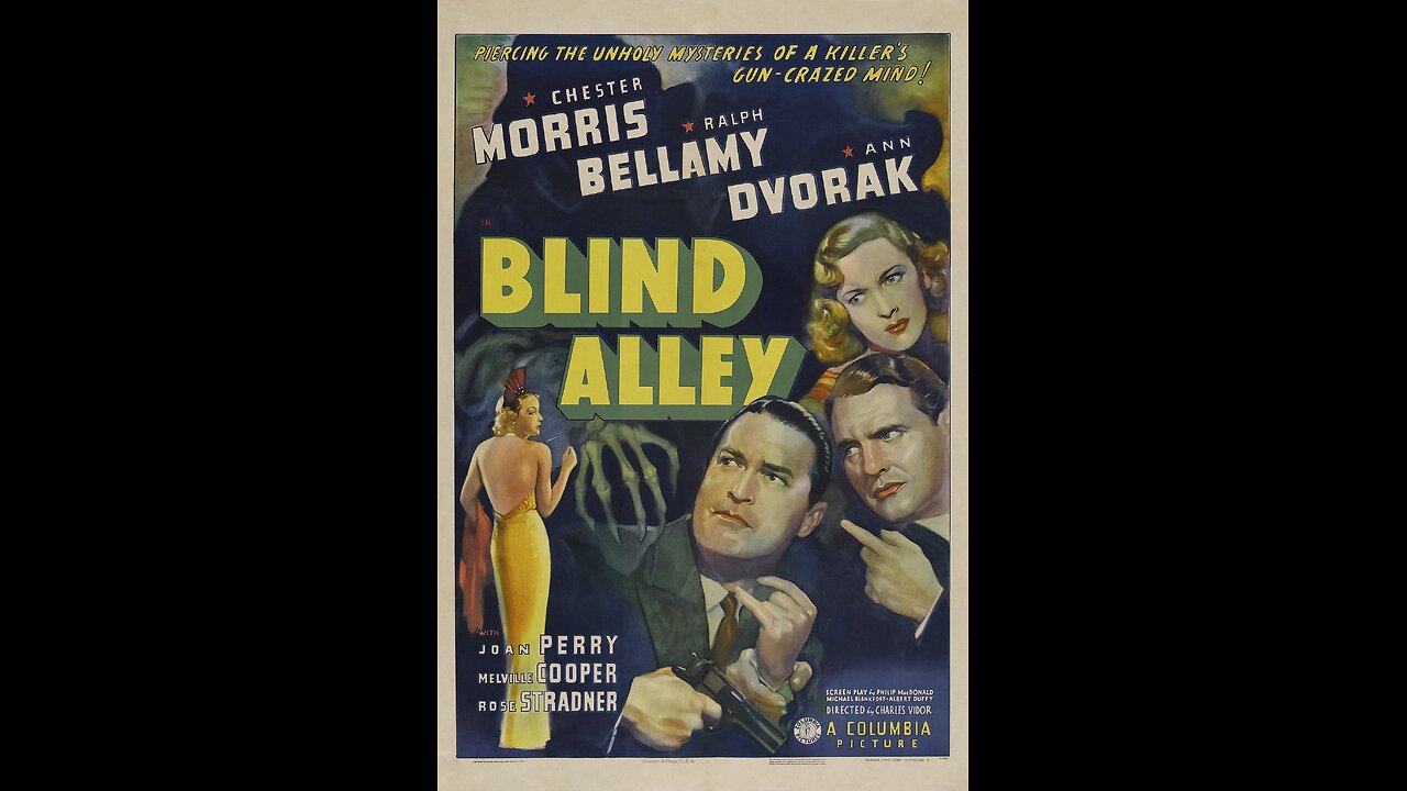 Blind Alley (1939 | Directed by Charles Vidor