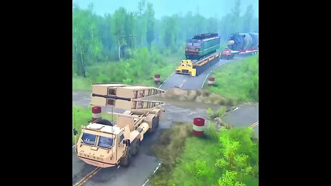River water drive to truck 🚛🚛🚛🚛