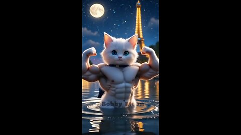 Bobby Meow Suddenly Becomes Muscular! 😹💪 Chibi Gym Mode ON!