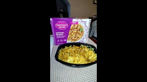 Eating World Cuisine Saffron Road Chicken Biryani, Dbn, MI, 5/12/25