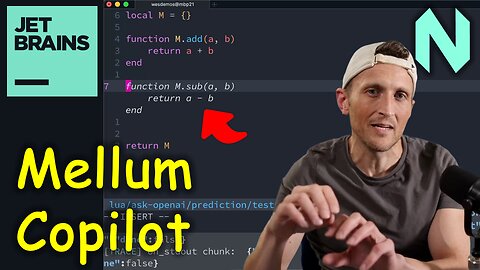 JetBrains Mellum LLM for Completions in Neovim