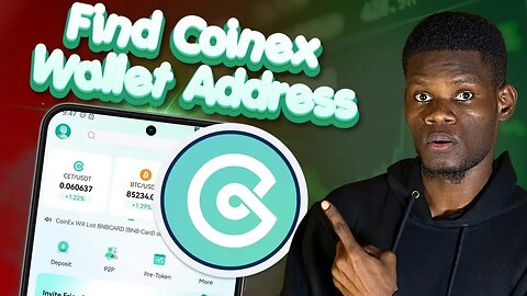 How to Find Your CoinEx Wallet Address - CoinEx Tutorial