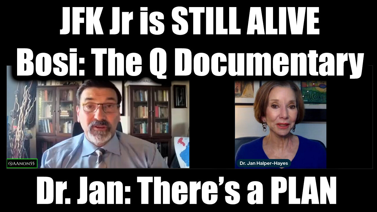 Dr. Jan Halper-Hayes & Riccardo Bosi "The Q Documentary": JFK Jr is STILL ALIVE