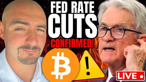 FED RATE CUTS CONFIRMED! (Jerome Powell Shocks Crypto AND Stocks) Altcoins READY!