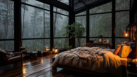 Breathe with the Storm – Sound Rain and Thunder Soothes the Soul, Relax, Quickly Fall Asleep
