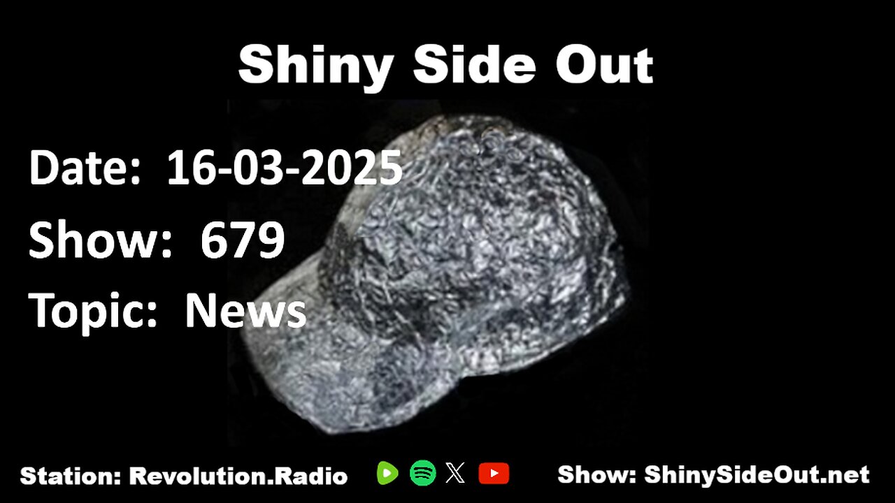 Shiny Side Out - 679 - News - 13th March 2025