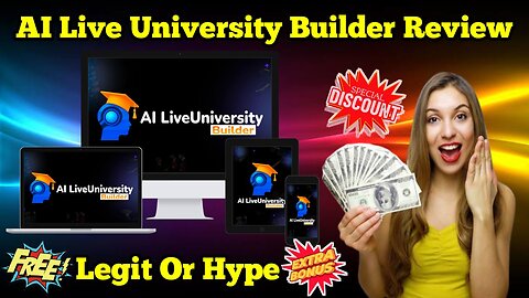 AI Live University Builder Review: Legit Or Hype? Honest Testing & Real Results!