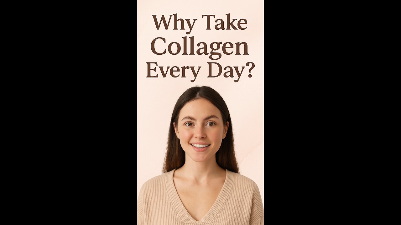 TAKE COLLAGEN EVERY DAY!!! 😜