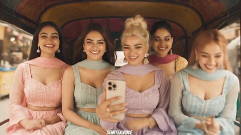European countrie Girl's in Indian 🔥😱