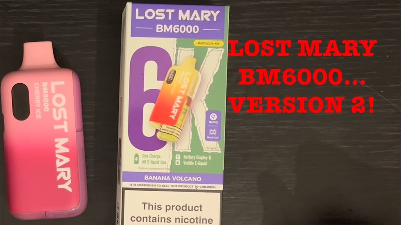 Lost Mary BM6000 V2! Unboxing and first review!