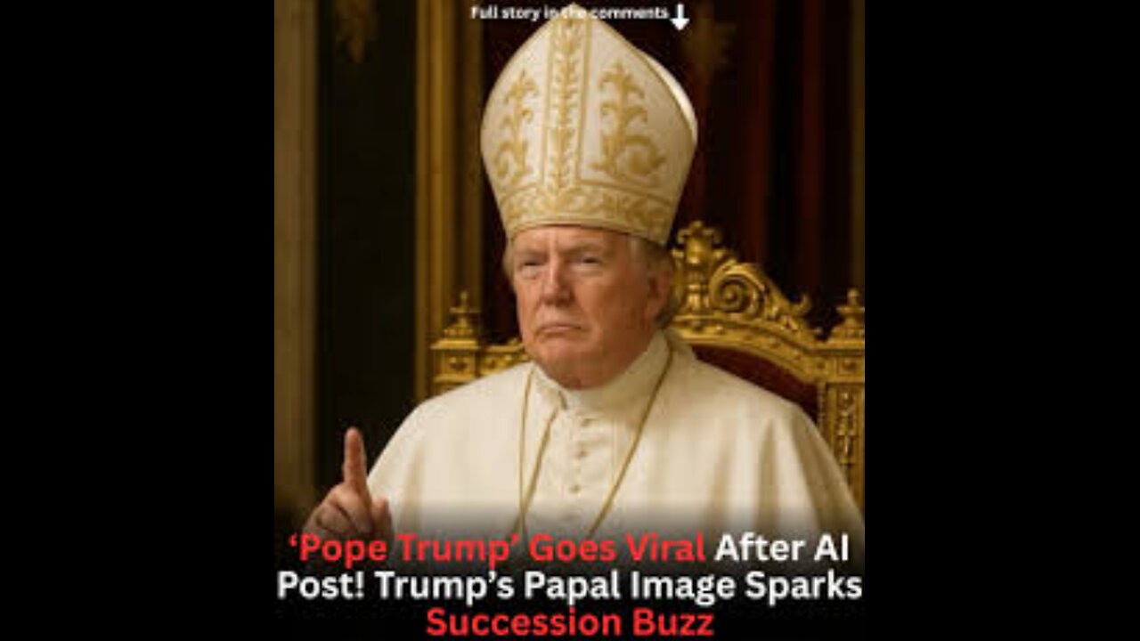 AI Image of Trump as Pope Goes Viral