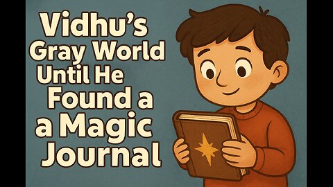 Vidhu’s Gray World Until He Found a Magic Journal 🌈