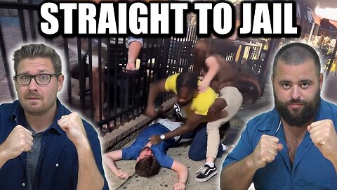 Thug Keeps Punching After KO - EP285