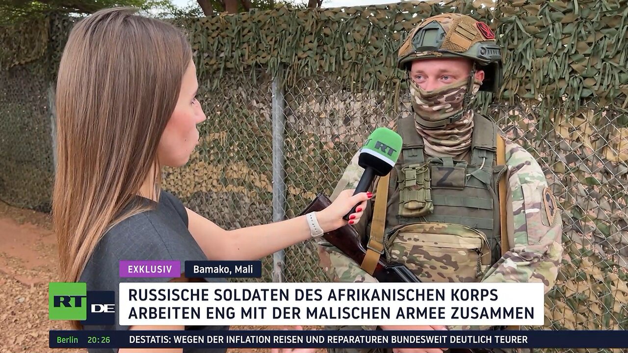Exklusiv aus Mali: Russlands Afrikanisches Korps im Anti-Terror-Einsatz