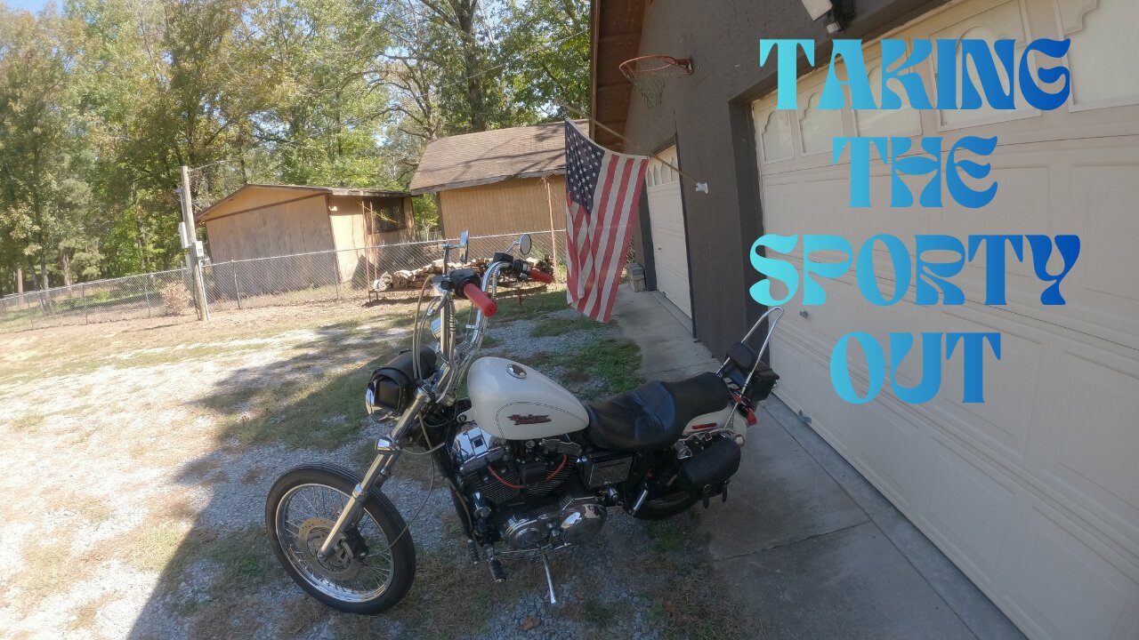 Taking the Sporty Out #sportster