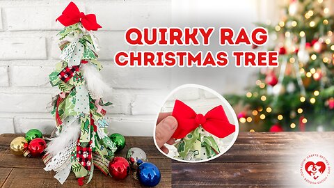 DIY Rag Christmas Tree 🎄✨ Cozy Fabric Scrap Holiday Craft LIVE!