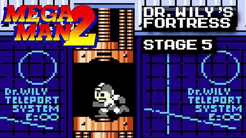 Mega Man 2 (NES) - Dr. Wily's Fortress Stage 5