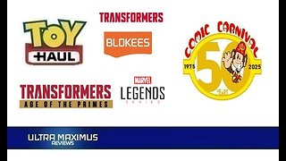 💥 Toy Haul | Comic Carnival | May 2025