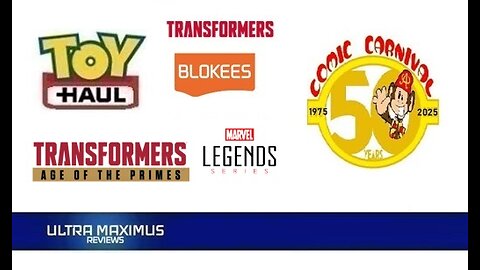 💥 Toy Haul | Comic Carnival | May 2025