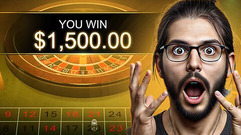 How I Won $1,000 in 5 Minutes Playing Roulette (INSANE!)