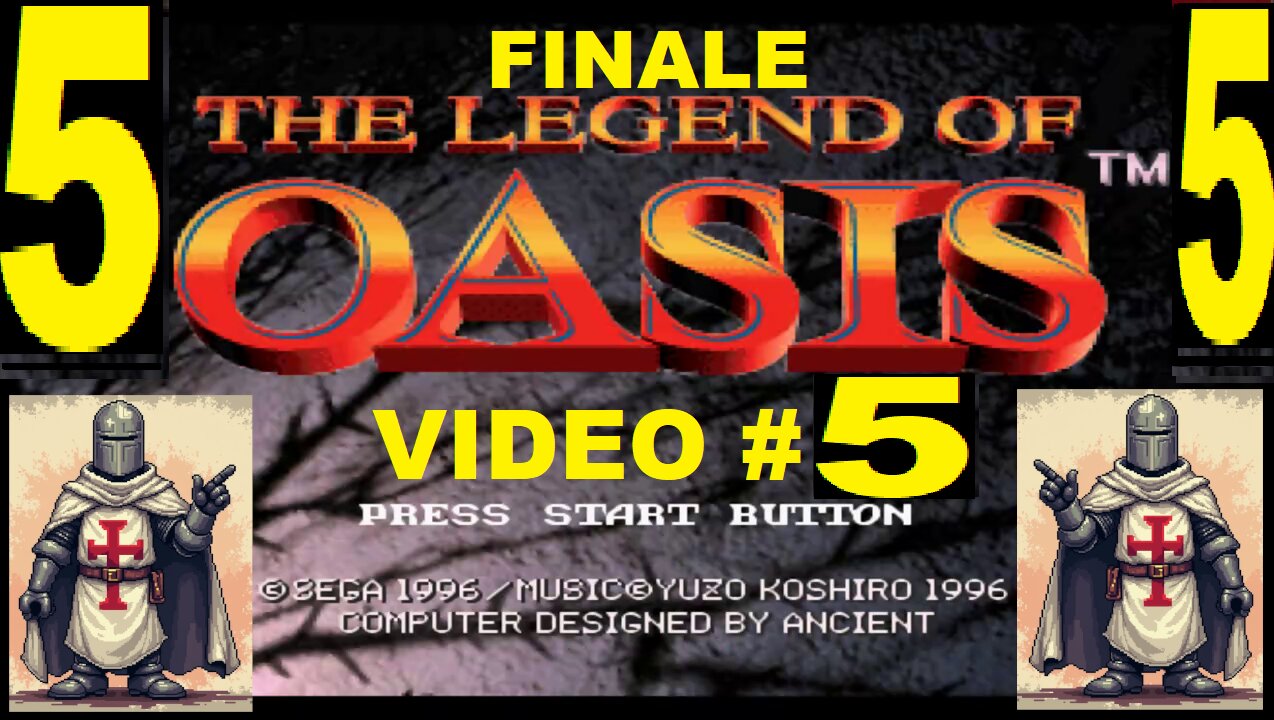 LEGEND OF OASIS V5 - SATURN - Skwatter's Beat 'em and Cheat 'em!