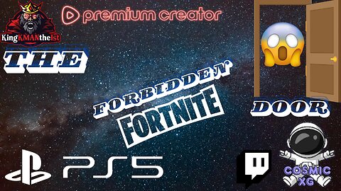🔴Live: THE FORBIDDEN FORTNITE DOOR 🚪😱 | COLLAB EPISODE WITH COSMIC XG