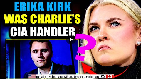 Edward Snowden Files Expose 'Child Trafficker' Erika Kirk As Charlie's Handler
