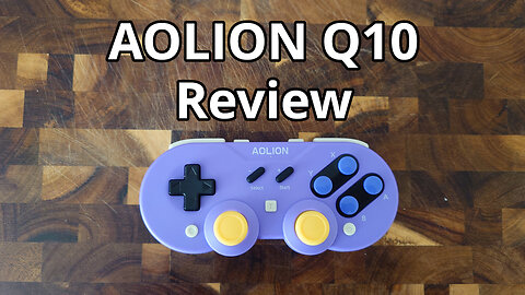 BUDGET 8BitDo SN30 Pro??? - Aolion Q10 REVIEW