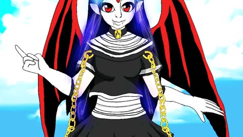 Speedpaint nuclears gothic dress